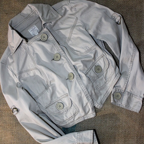 Aeropostale Jackets & Blazers - Aeropostale Sleek Hip Cropped Jacket with Tie Back